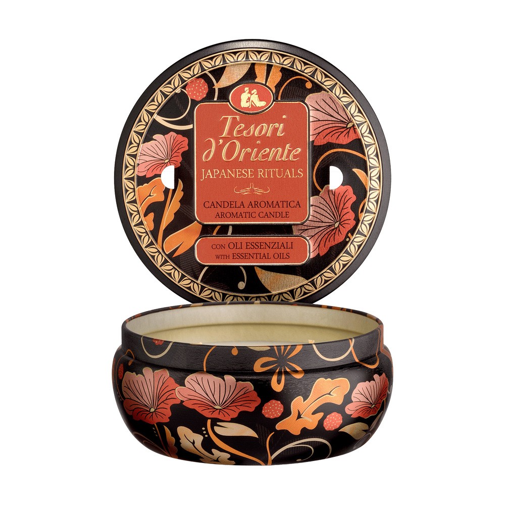 Tesori d'Oriente Tesori d'Oriente Japońskie rytuały - świeca zapachowa (200 g) 8008970043739
