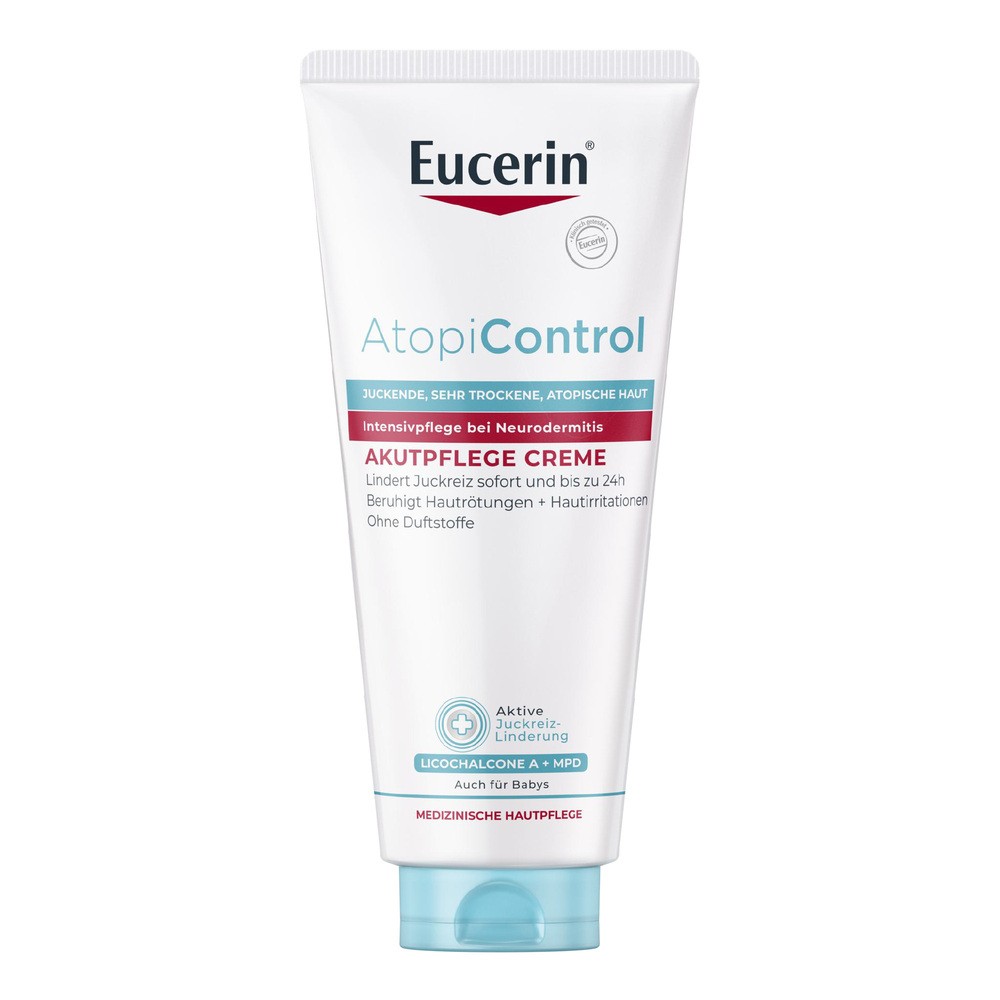 Eucerin AtopiControl, krem łagodzący w fazie zaostrzenia objawów AZS, 100 ml