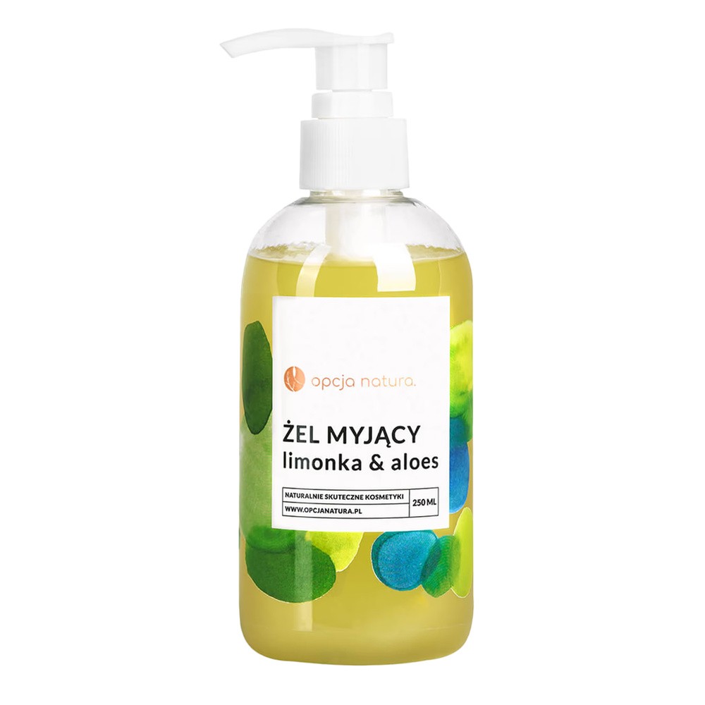 Opcja.natura Opcja.natura Żel Myjący Limonka & Aloes 250 ml DBCF-757D9