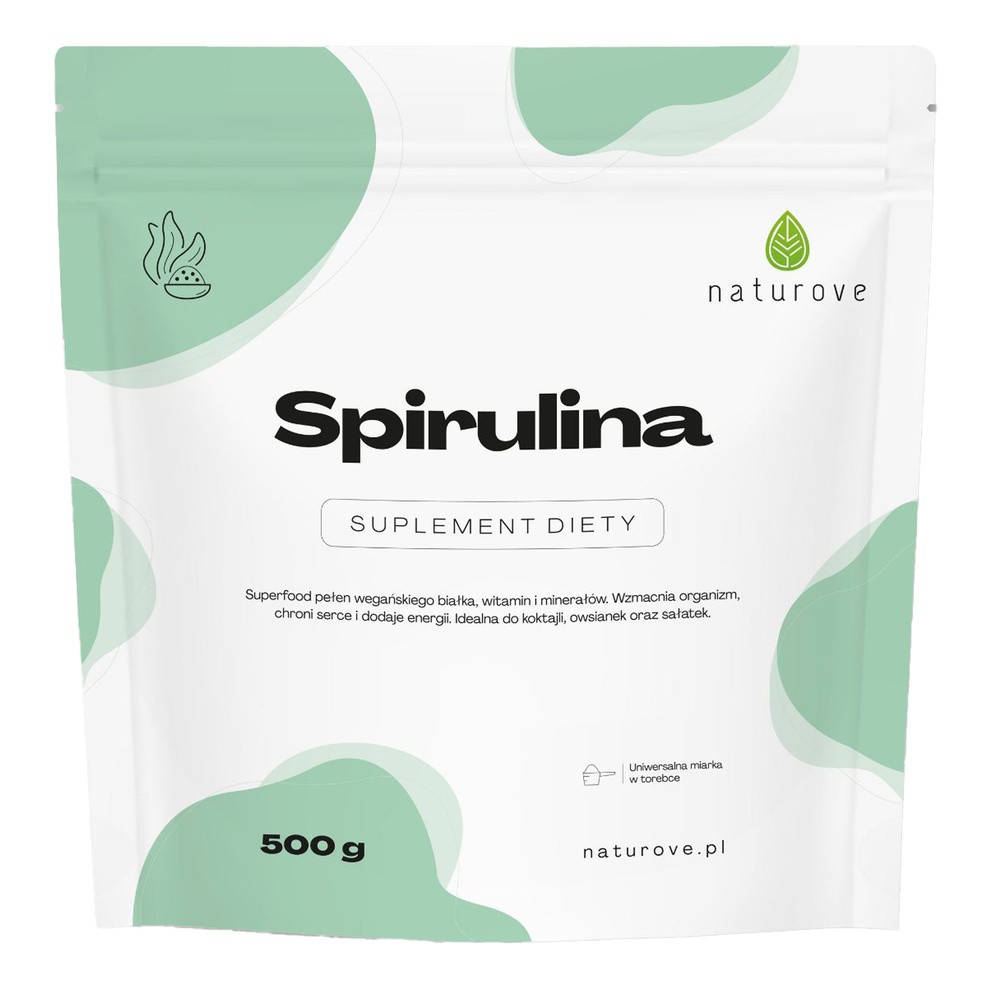 Naturove Spirulina Suplement diety 500 g