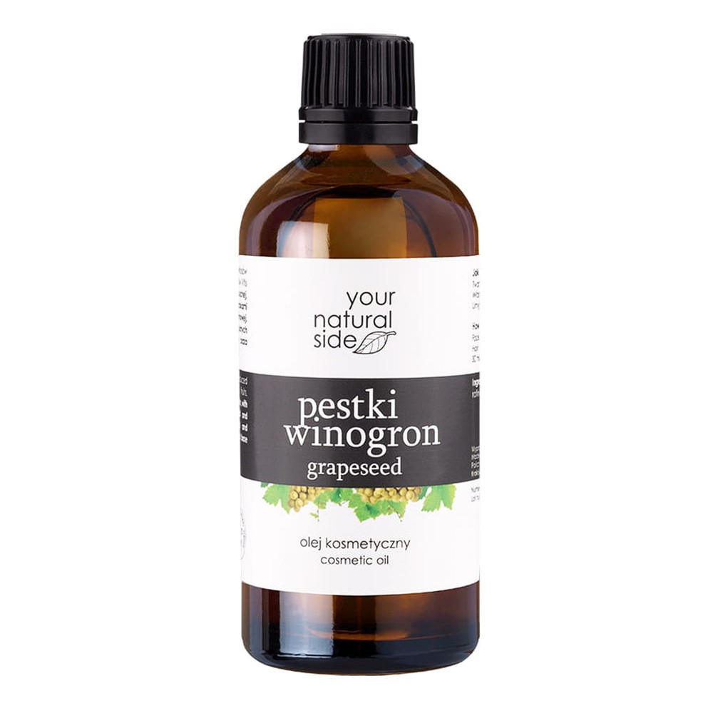 Your Natural Side 100% naturalny olej z pestek winogron - Your Natural Side Olej 100% naturalny olej z pestek winogron - Your Natural Side Olej