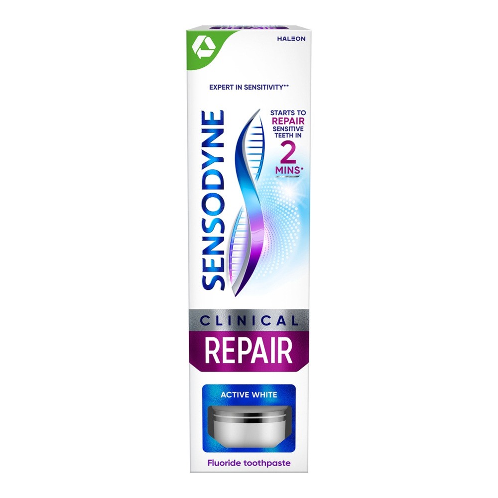 Sensodyne Clinical Repair Active White Pasta do zębów z fluorkiem 75 ml