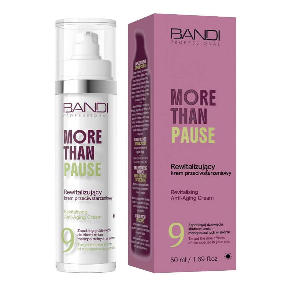 Bandi Professional More Than Pause, rewitalizujący krem przeciwstarzeniowy, 50 ml