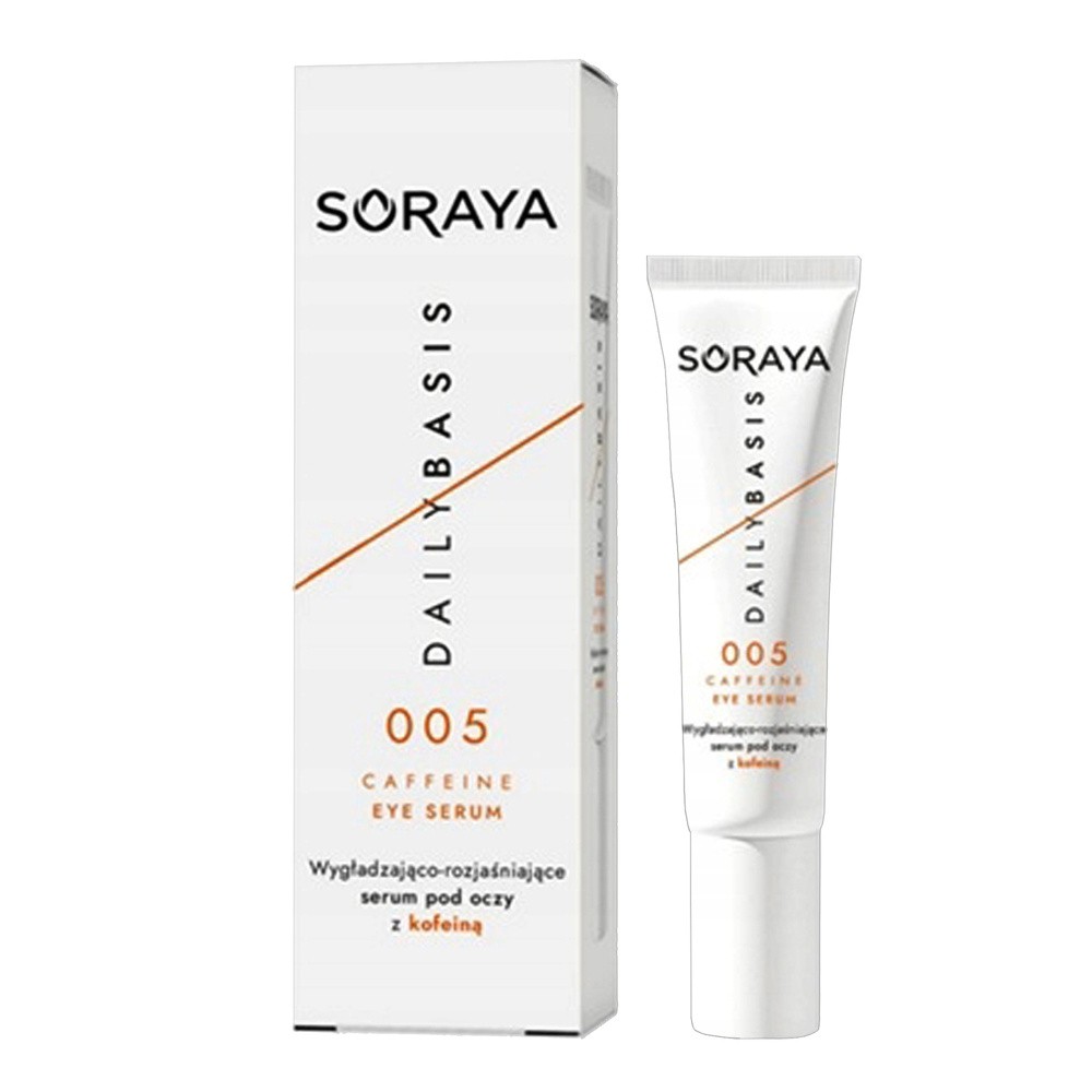 Soraya Daily Basis Wygładzająco-Rozjaśniające Serum pod Oczy z Kofeiną 15ml
