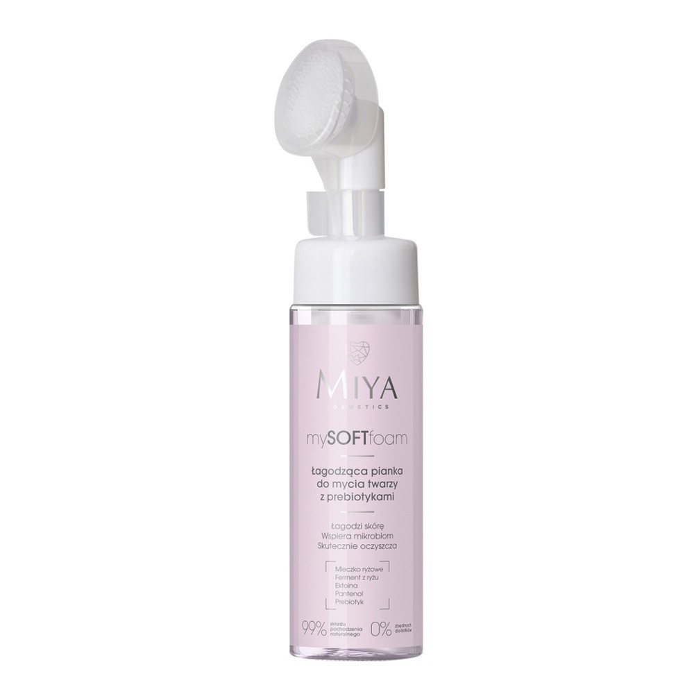Miya Cosmetics mySOFTfoam łagodząca pianka do mycia twarzy z prebiotykami 150 ml