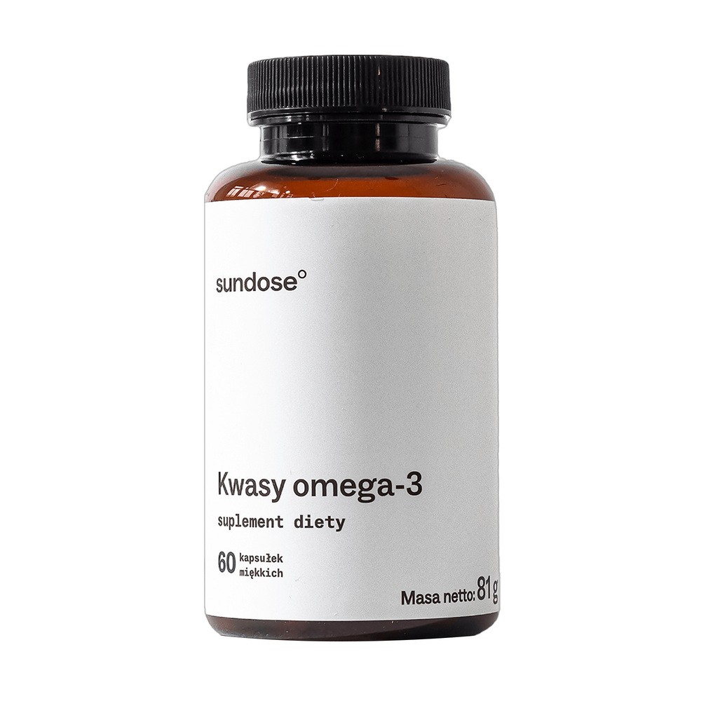 Sundose Kwasy Omega-3, kapsułki miękkie, 60 szt.