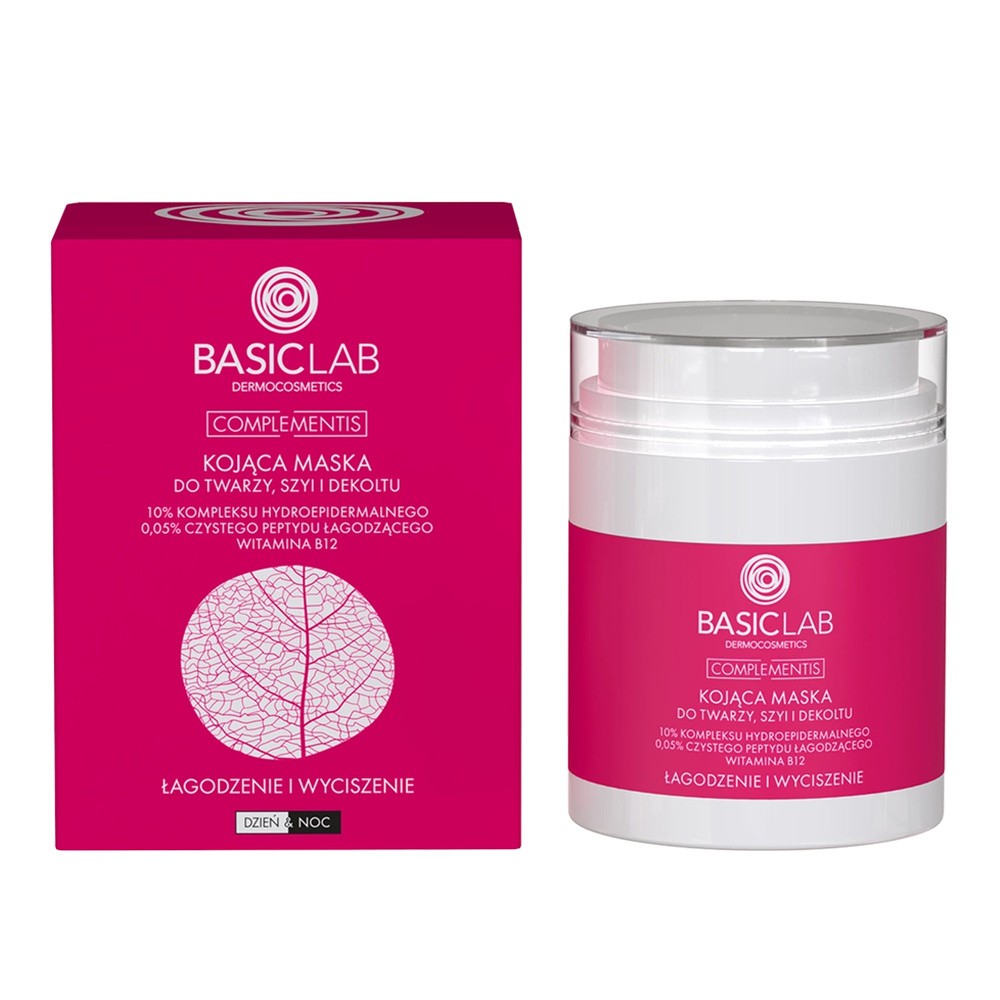 BasicLab Complementis Kojąca Maska do Twarzy Szyi i Dekoltu 50ml