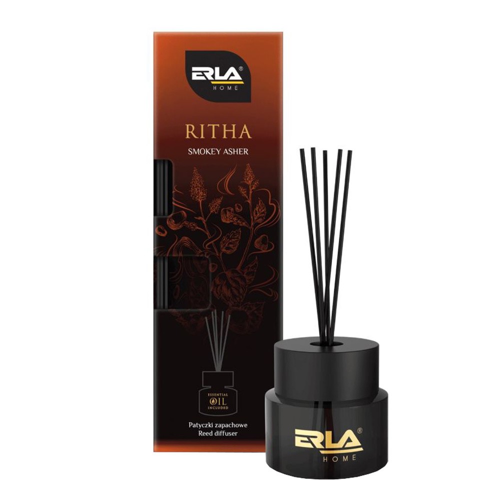 Erla Ritha Patyczki Zapachowe, Smokey Asher, 100 Ml
