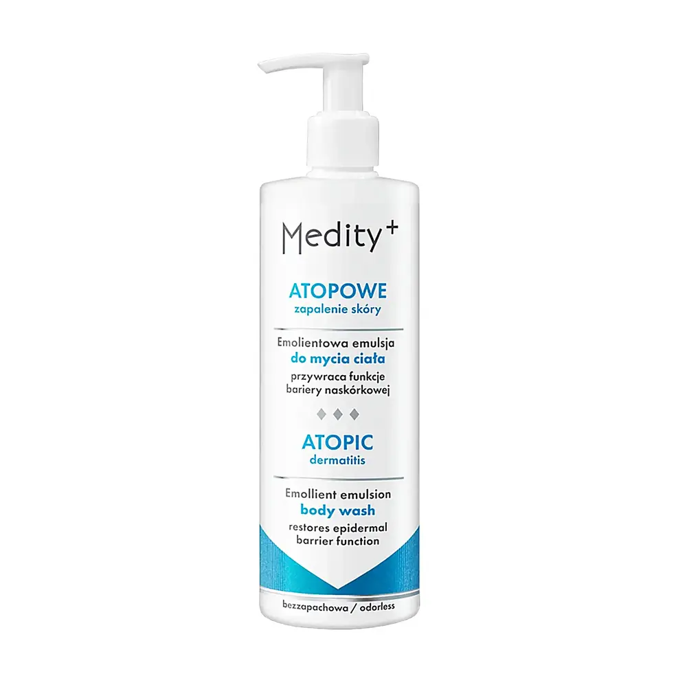 Ava Medity+ AZS, emolientowa emulsja do mycia ciała, 200 ml