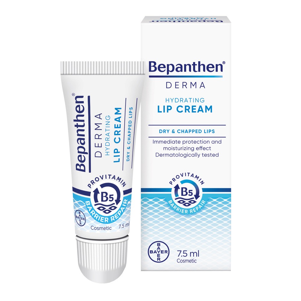 Bepanthen Derma, krem nawilżająco-ochronny do ust, 7,5 ml