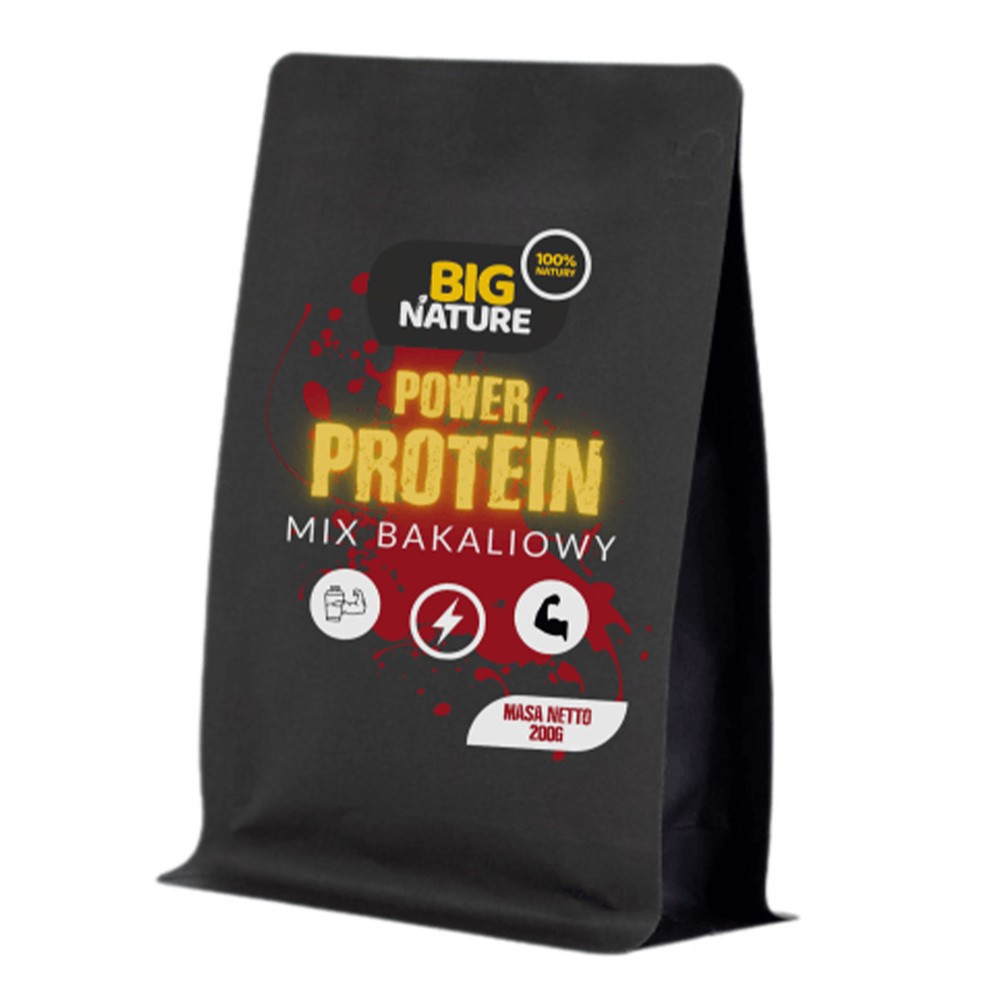 Big Nature Mieszanka bakaliowa Power Protein 200 g