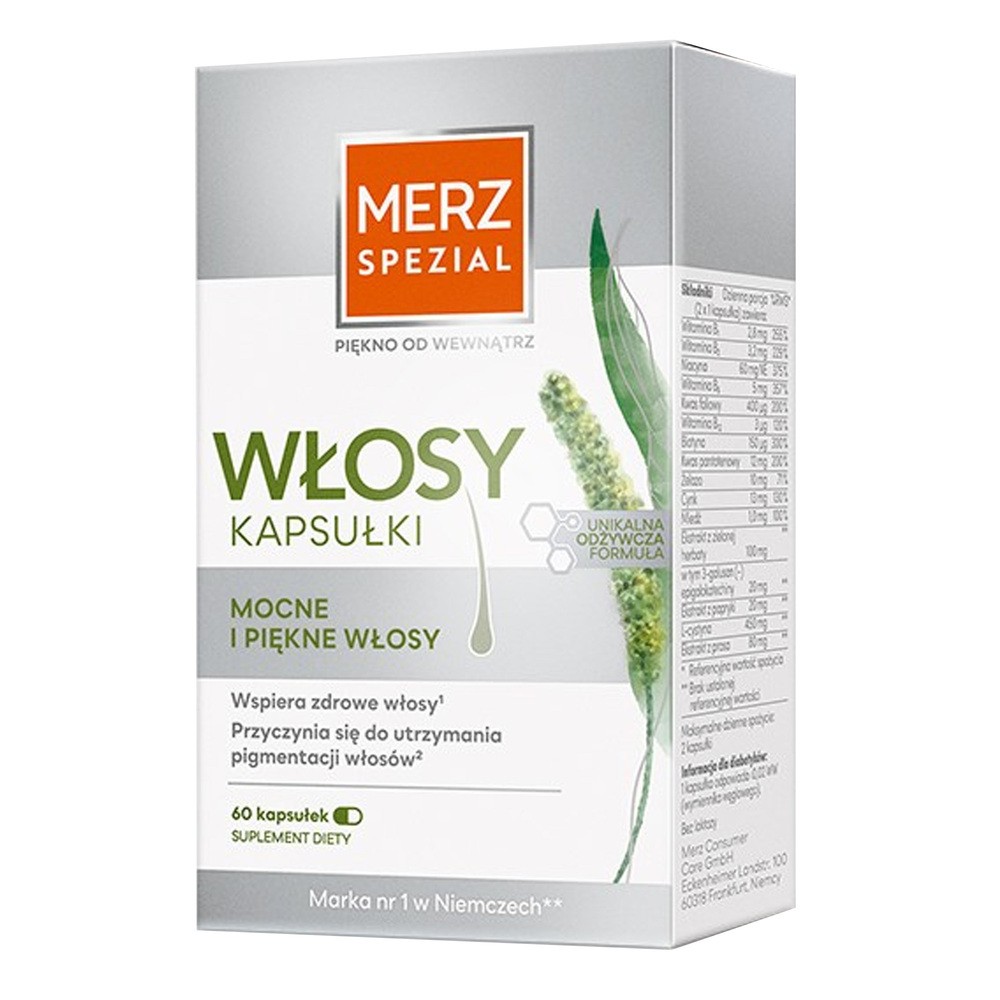 Merz Spezial Hair Capsules, 60 kapsułek