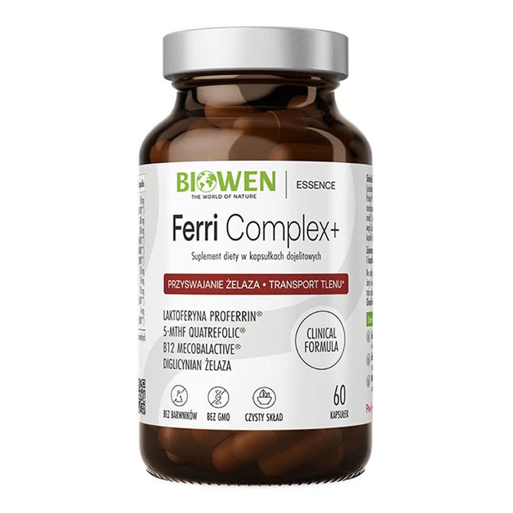 Biowen Ferri Complex+, kapsułki, 60 szt.