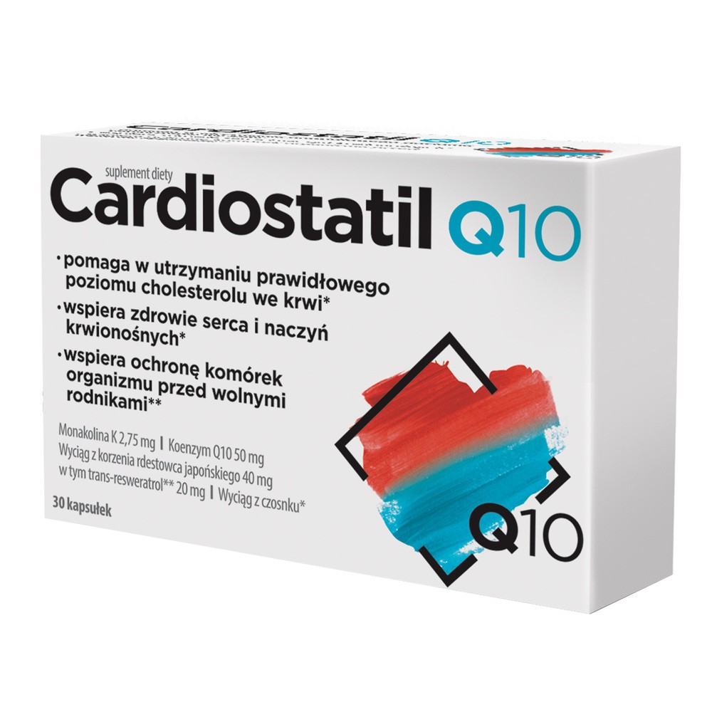 Cardiostatil Q10, 30 kaps.