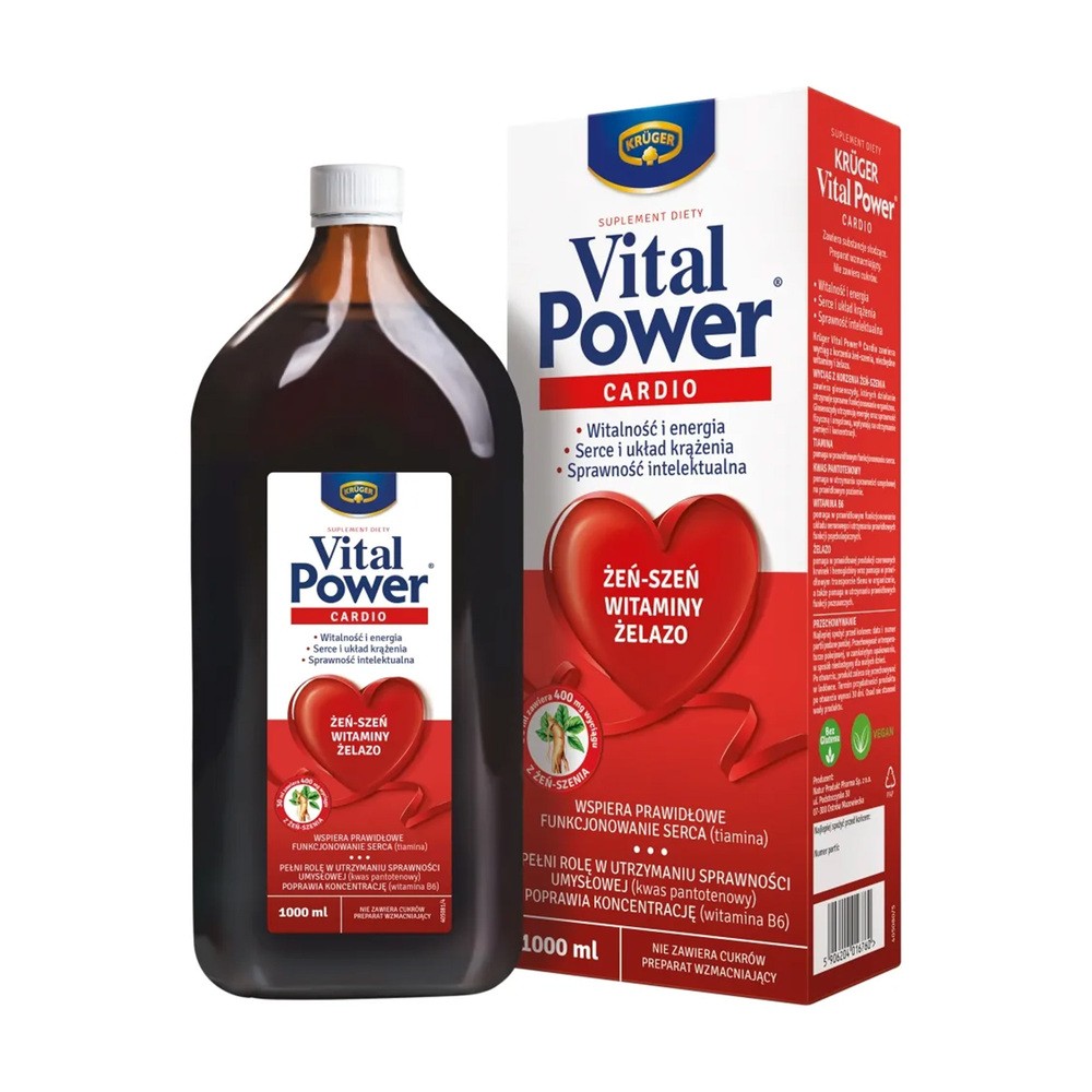 Power Health Witaminy VITAL Pro Heart Kruger 1L GKRU.8100