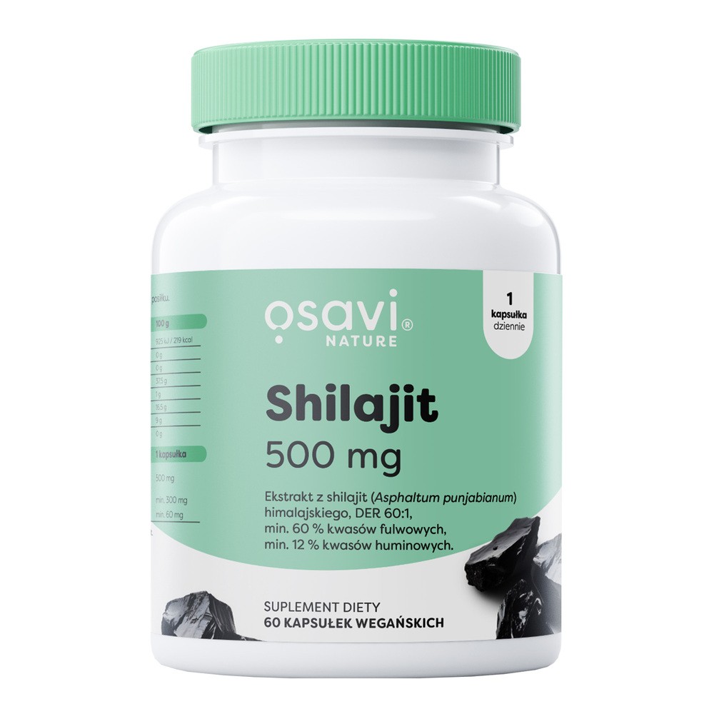 Osavi Shilajit 500 mg, kapsułki, 60 szt.