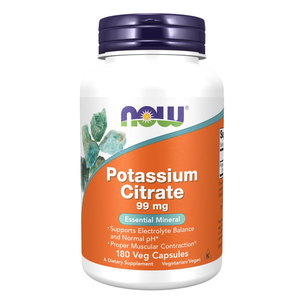 Now Foods NOW Potassium Citrate 99mg 180caps