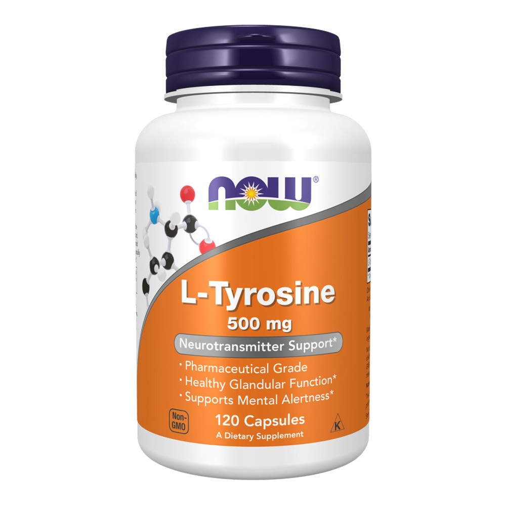 Now Foods NOW L-Tyrosine 500mg 120caps