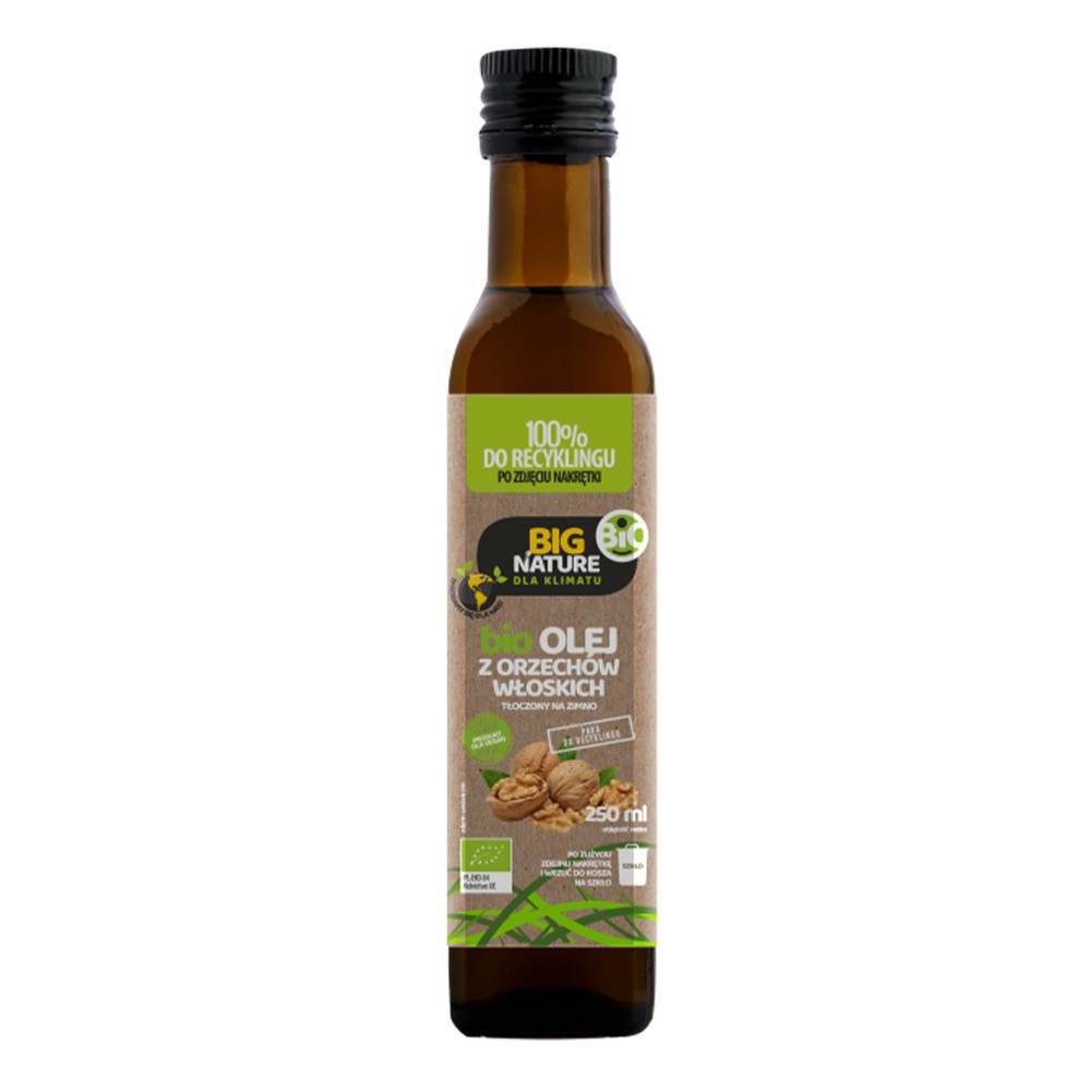 Big Nature Olej z orzechów włoskich 250 ml bio