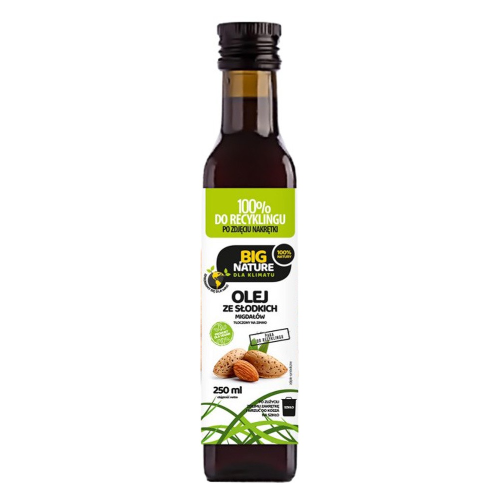 Big Nature Olej ze słodkich migdałów  250 ml