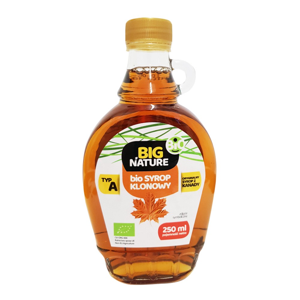 BIG NATURE Syrop klonowy BIO 250ml - BIG NATURE 5903293144022