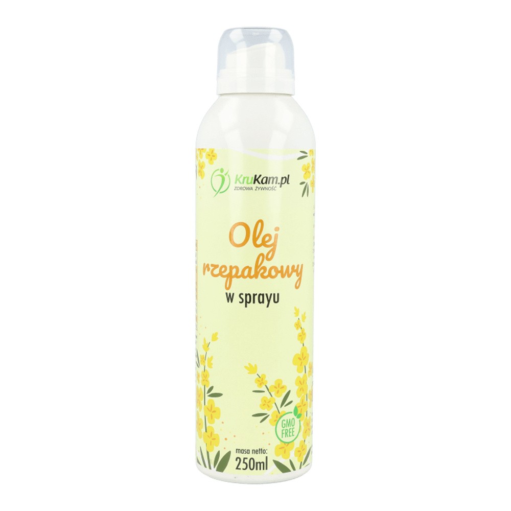 KruKam Olej rzepakowy w sprayu 250ml