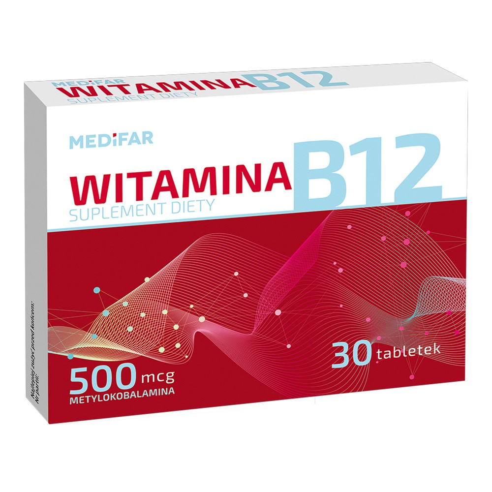 MediFar, Witamina B12 Metylo, tabletki, 60 sztuk