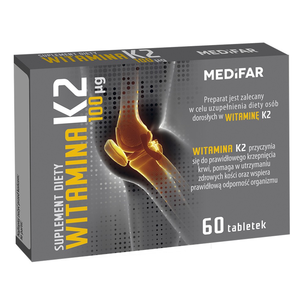 MEDiFAR Witamina K2, tabletki, 60 szt.
