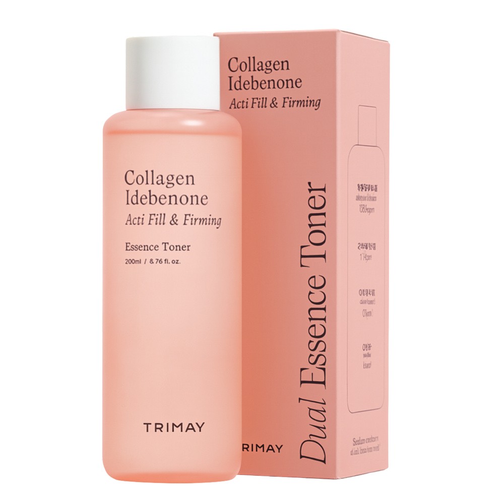 Trimay Collagen Idebenone, tonik-esencja ujędrniająca, 200 ml