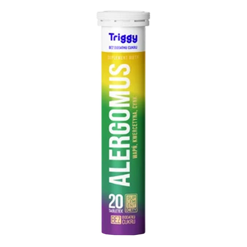 Triggy Alergomus, 20 tabletek musujących