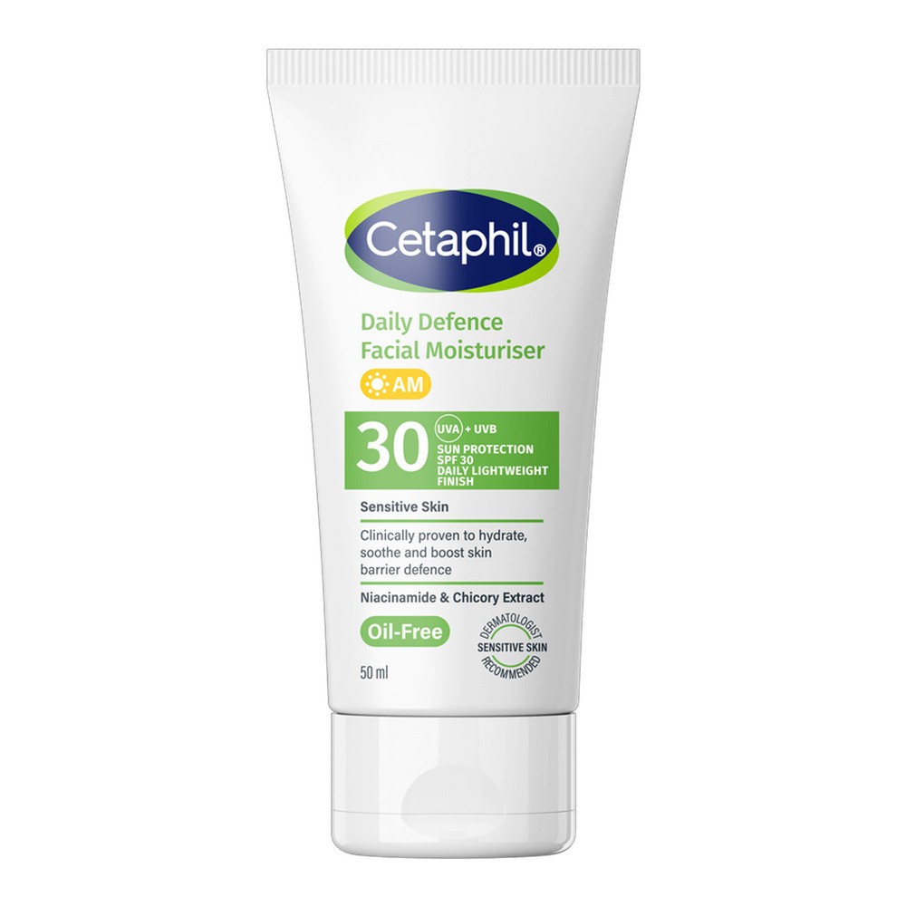 Cetaphil Daily Defence Facial Moisturiser, krem nawilżający na dzień SPF 30, 50 ml