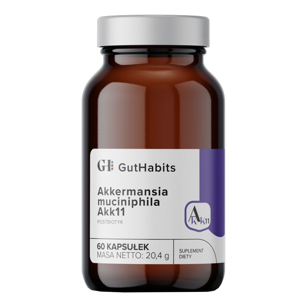 GutHabits Akkermansia Muciniphila Akk11, 60 kapsułek