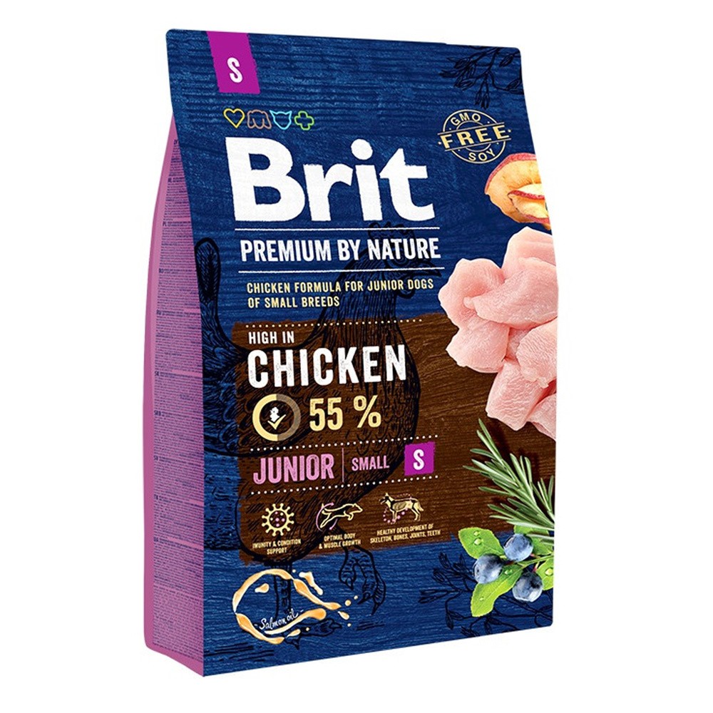 Brit Premium By Nature Junior S Small 3kg