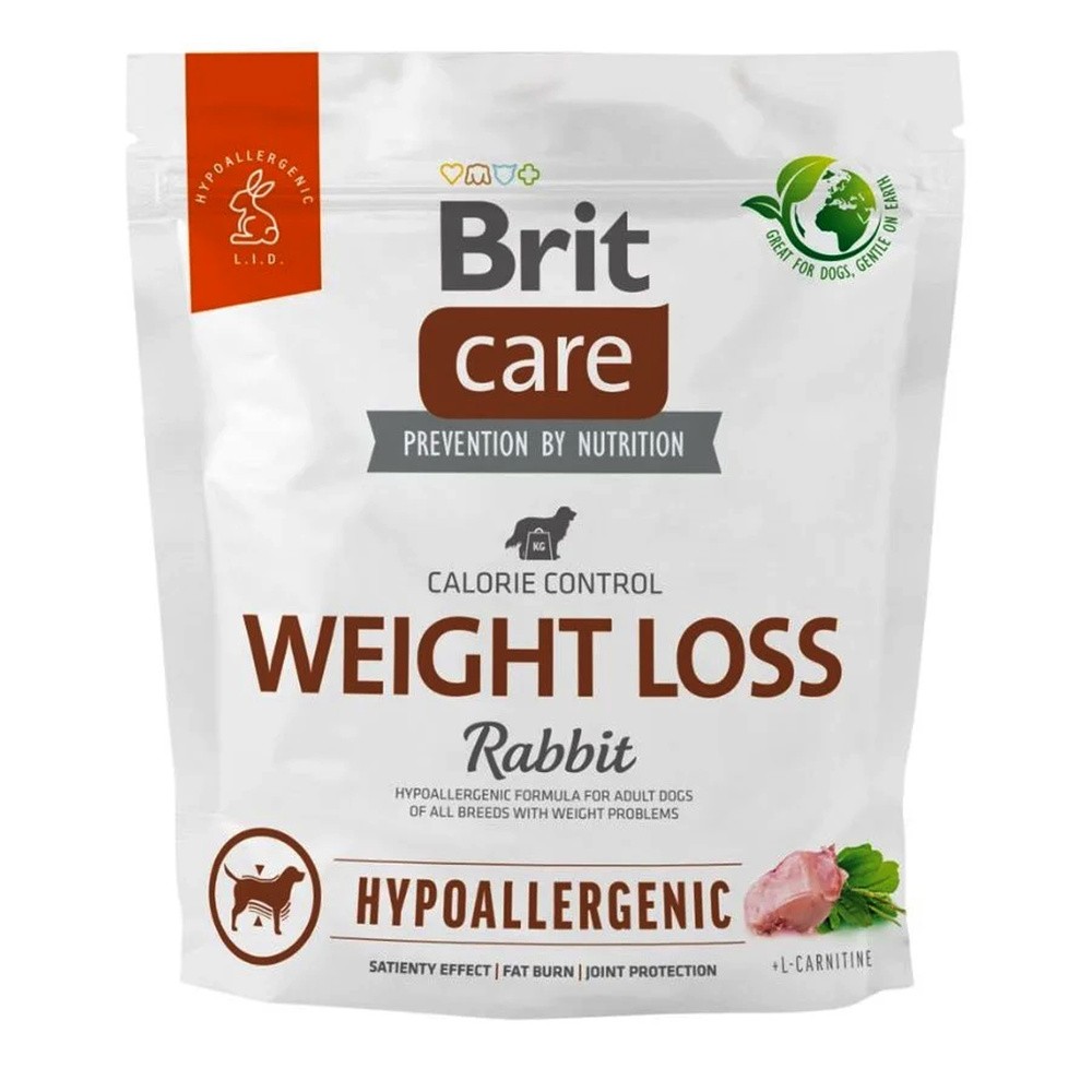 Brit Care Hypoallergenic weight loss 1kg 