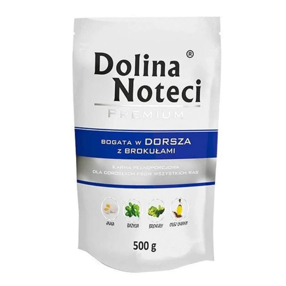 Dolina Noteci Premium Dorsz z brokułami 500g