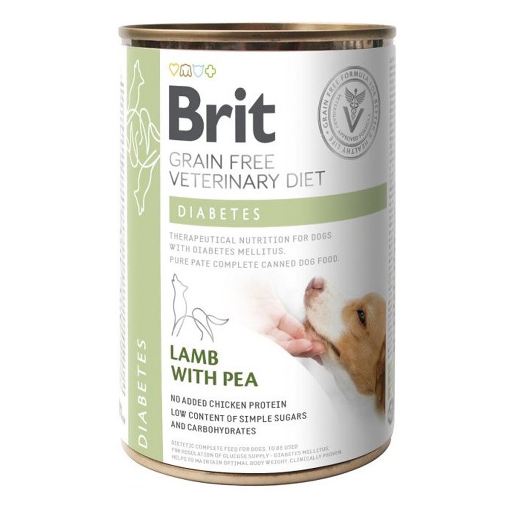 Brit GF Veterinary Diet Diabetes 400g - mokra karma dla psa z cukrzycą