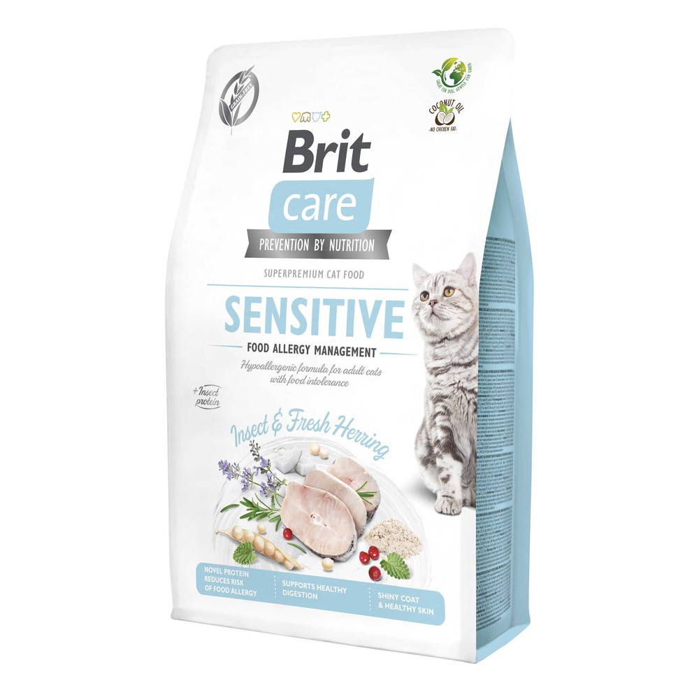 Brit Cat Grain-Free Sensitive Allergy Management Insect 2kg
