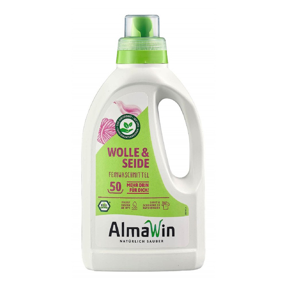 BioLife PŁYN DO PRANIA WEŁNIANYCH I JEDWABNYCH TKANIN ECO 750 ml ALMAWIN