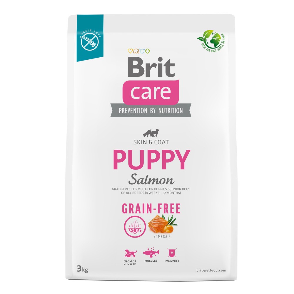 Brit Care Dog Grain-Free Puppy 3 kg Salmon