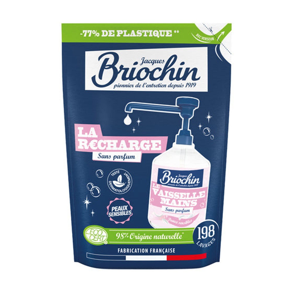 Starwax ŻEL DO MYCIA NACZYŃ I RĄK MYDŁO MARSYLSKIE ZAPAS 450 ML BRIOCHIN