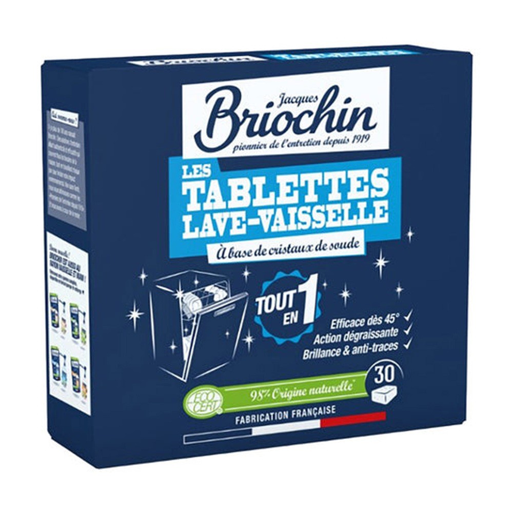 Briochin Tabletki do zmywarek silnie odtłuszczające eco 30 szt.