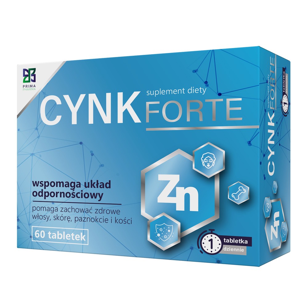 Cynk Forte, 60 tabletek