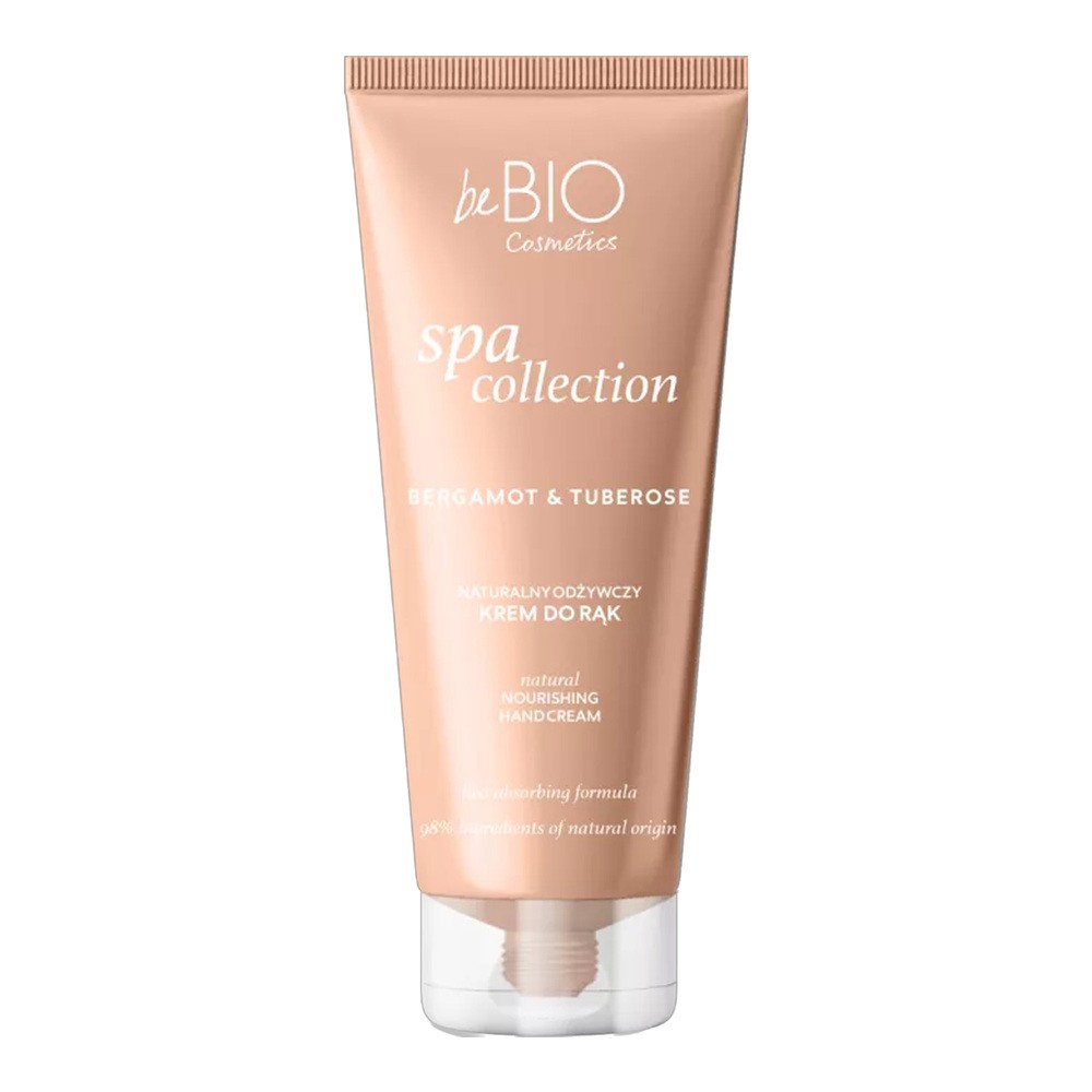 BeBio Spa Collection naturalny odżywczy krem do rąk Bergamot & Tuberose 50 ml