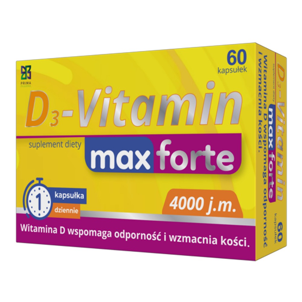 D3-Vitamin maxforte, 60 kapsułek