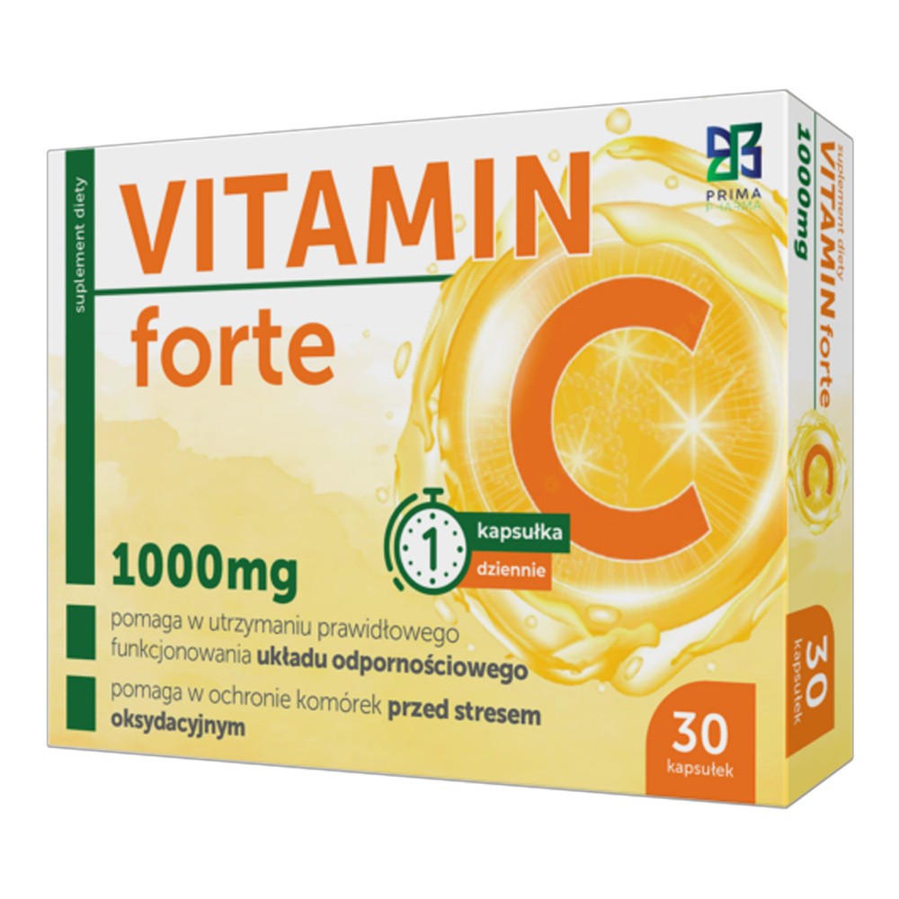 Vitamin C forte, 30 kapsułek