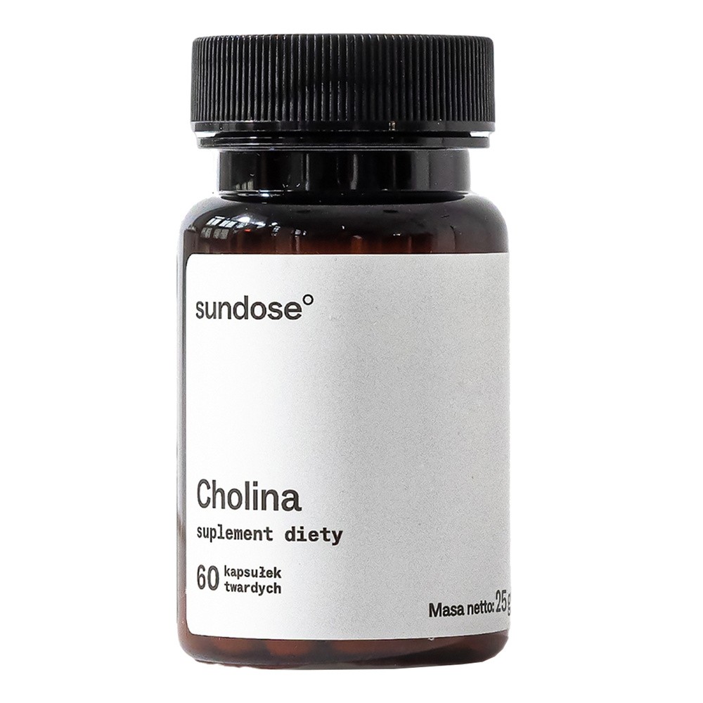 Sundose Cholina, kapsułki twarde, 60 szt.