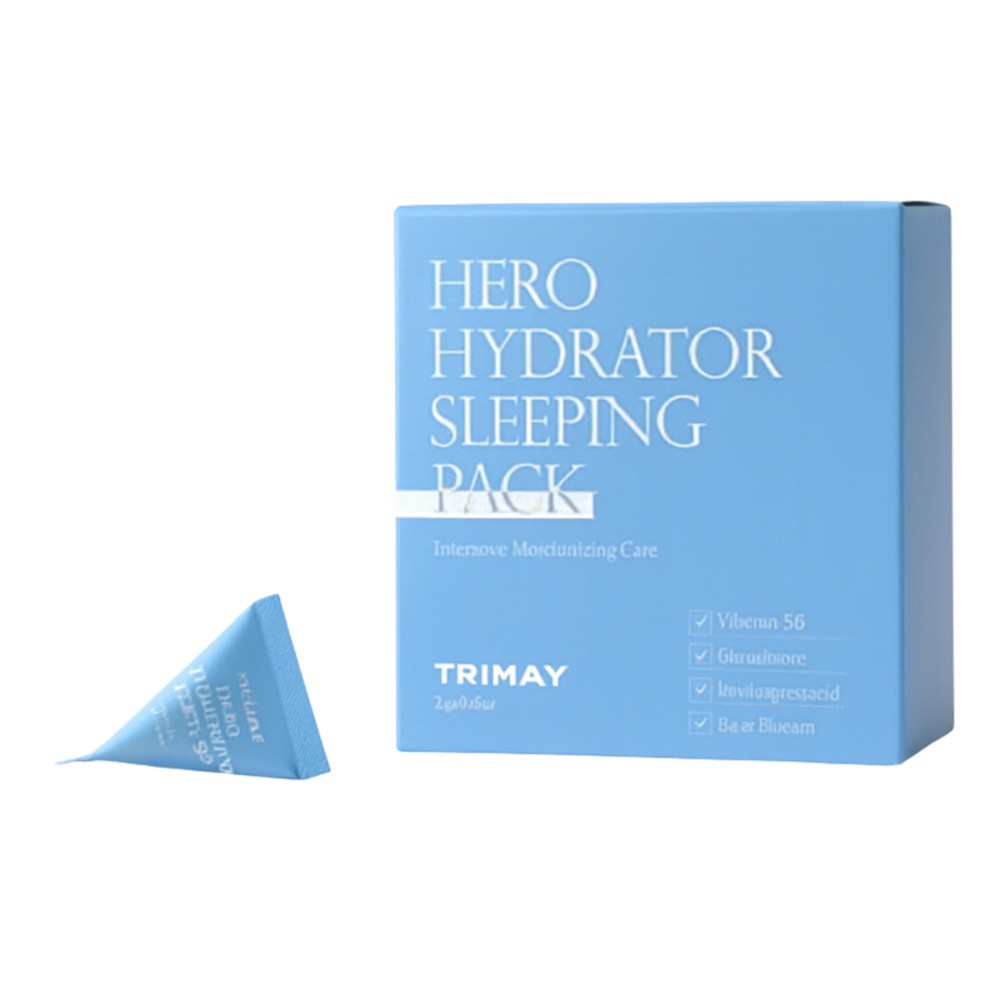 Trimay, maska na noc nawilżająca Hero Hydrator, 20 sztuk