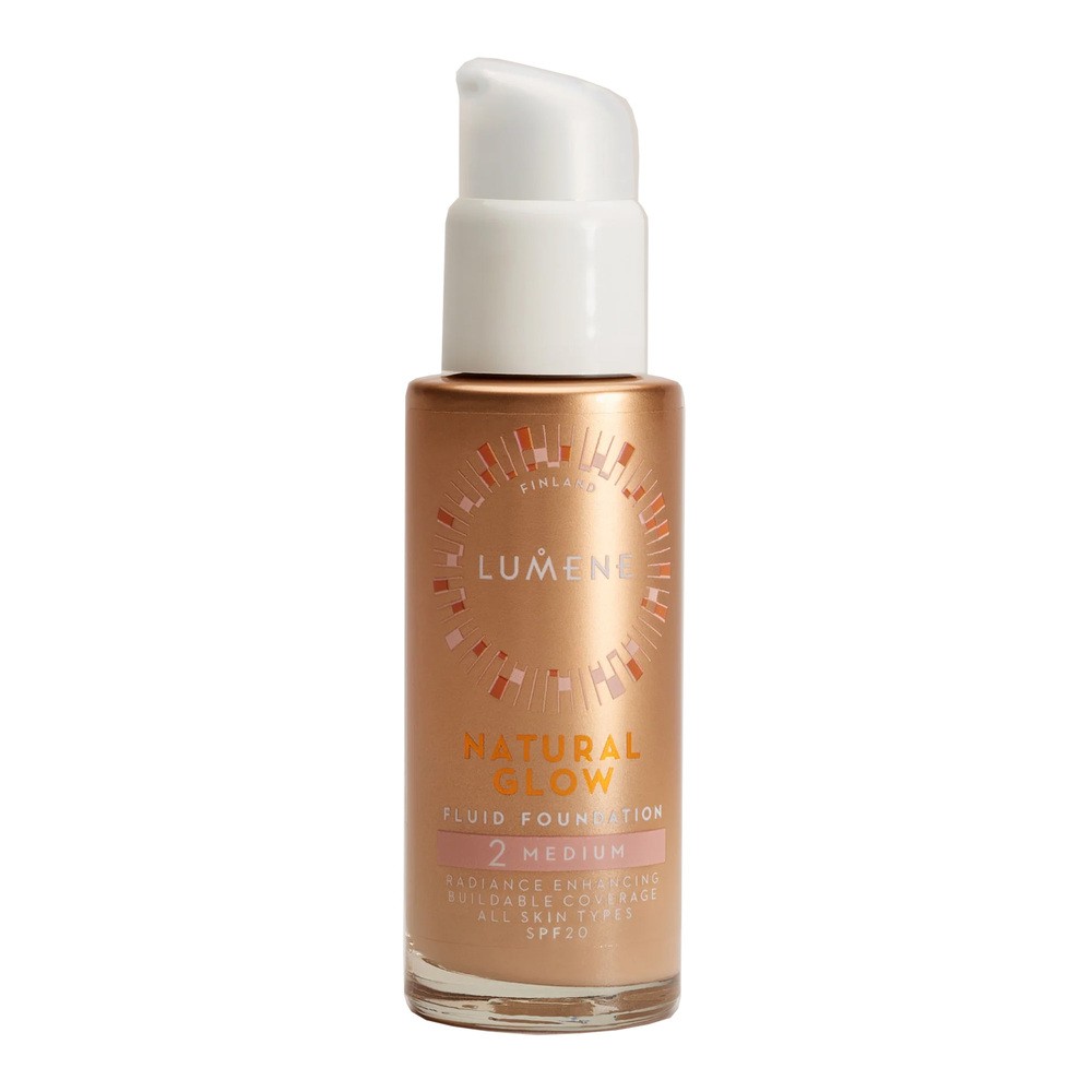 Natural Glow Fluid Foundation SPF20 2 Medium 30ml