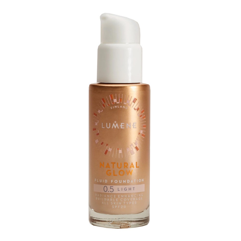 Lumene Natural Glow, Podkład Wygładzający, 0.5 Light, 30ml