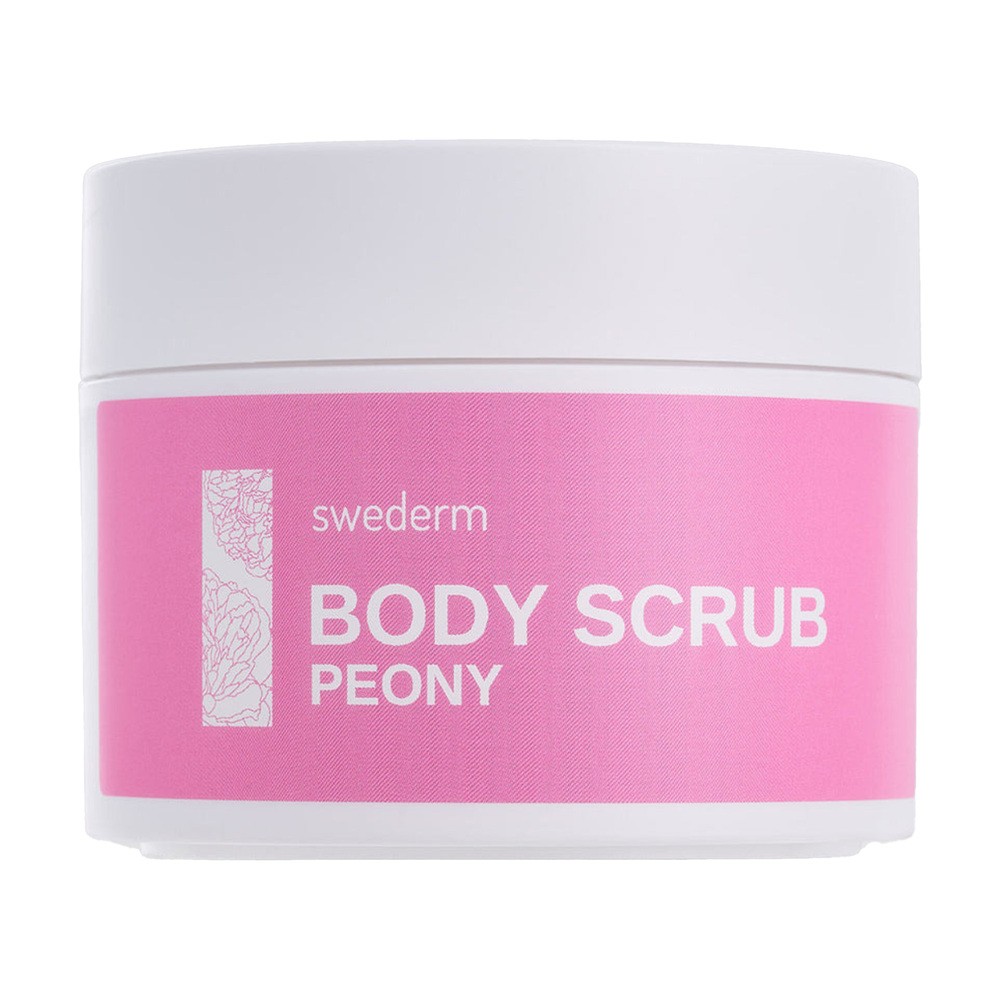Swederm Body Scrub Peony, peeling do ciała, piwonia, 275 g